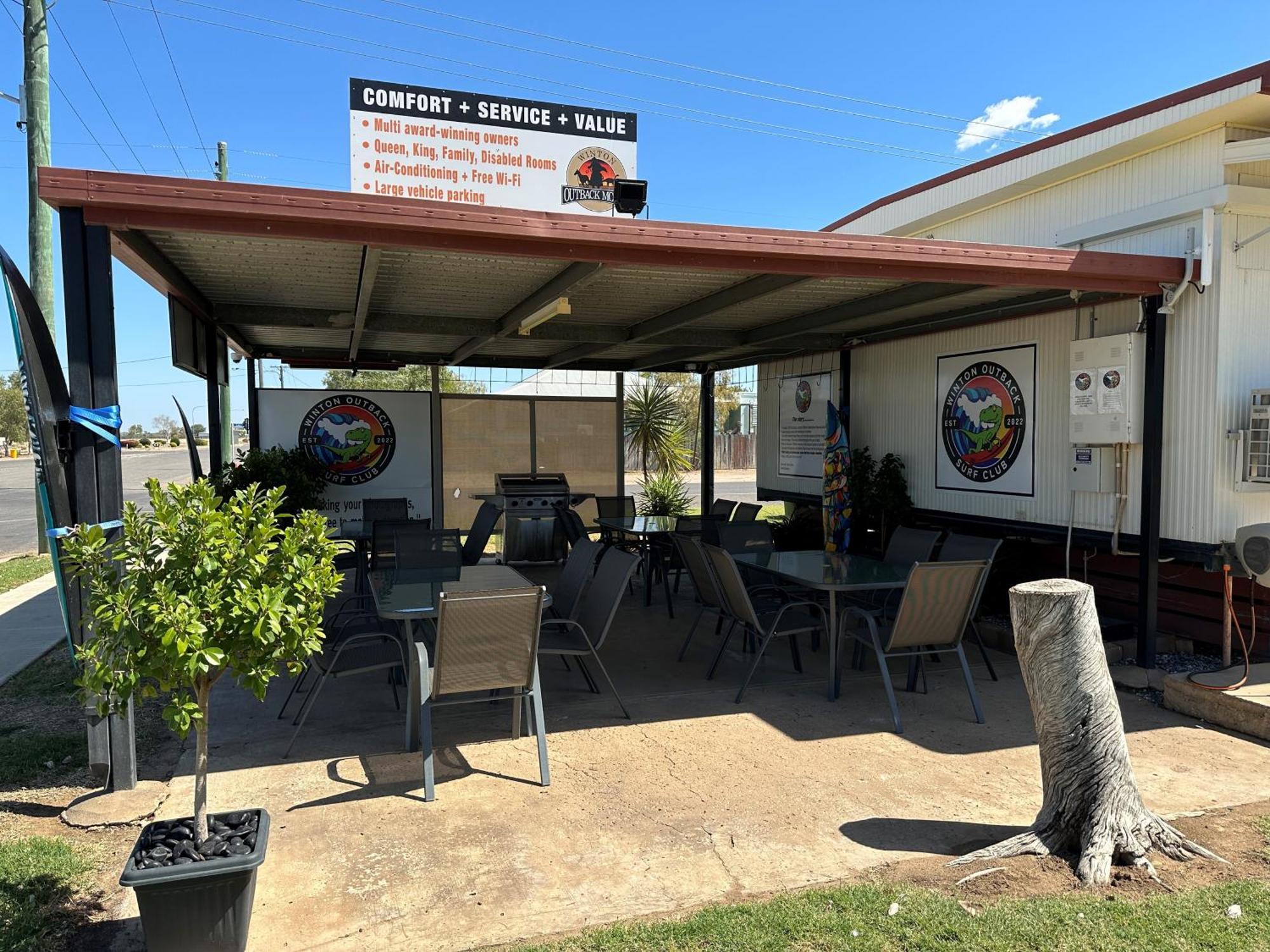 Winton Outback Motel Buitenkant foto